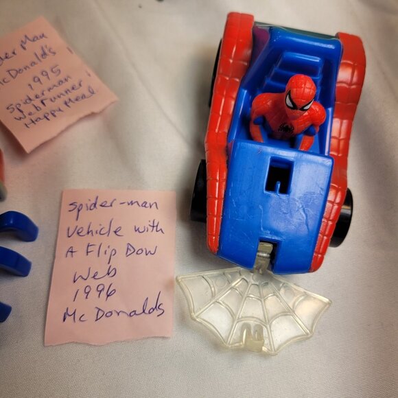 Spiderman Figure Lot of 6 NEAR MINT Venom Man-Spider Radioactive - Picture 11 of 16